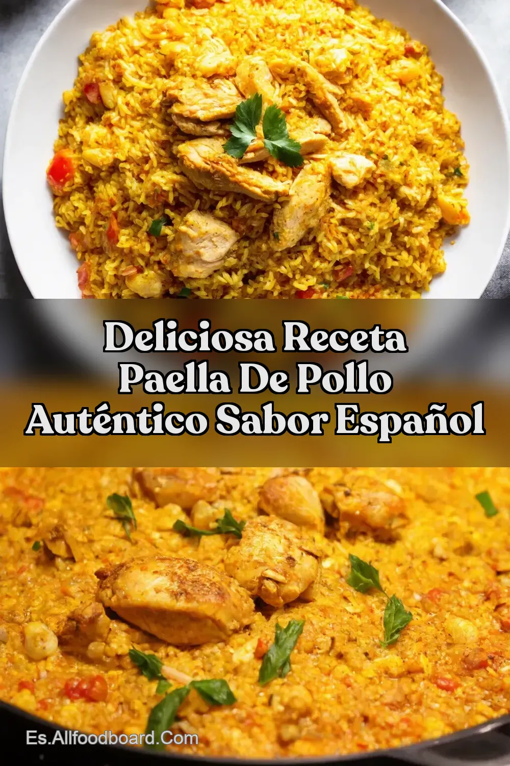 Paella de Pollo Receta Clásica con Sabor a Valencia