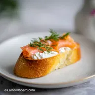 Aperitivo de Salm&oacute;n Ahumado en 15 Minutos
