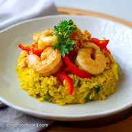 Arroz Con Calamares Y Gambas en 40 Min