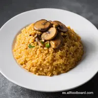 Arroz con Champi&ntilde;ones Cremoso Receta F&aacute;cil y Reconfortante