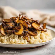 Arroz Con Setas para 4 Personas