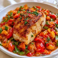 Bacalao Con Piperrada Para 4 Personas