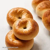 Bagels Caseros Como en Nueva York Receta F&aacute;cil