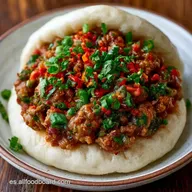 Bao Gigante De Carne Esponjoso