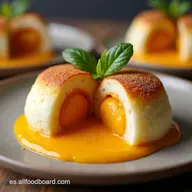 Pur&eacute; de Patata Relleno Bombas Caseras como las de la Abuela