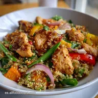 Comida Sana: Bowl de Pollo Especiado y Quinoa Recetas Saludables