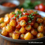 POR QU NO HICE ESTO ANTES Patatas Bravas F&aacute;ciles y al Horno