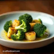 BRCOLI CON COLIFLOR AL HORNO Receta Crujiente y F&aacute;cil