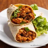 Receta Burritos Caseros Deliciosos Pollo y Frijol Negro