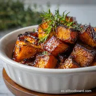 Receta con calabaza asada al horno: Caramelizada y Tierna