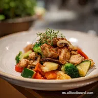 Idea de Cena con Pollo y Verduras: Listo en 30 Minutos