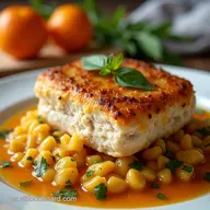Coliflor o Pollo a la Naranja Saludable al Horno Facil&iacute;simo