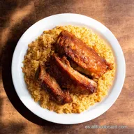 Costillas con Arroz de la Abuela Receta F&aacute;cil y Casera