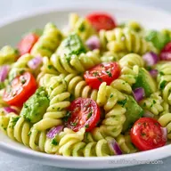 Ensalada de Pasta Fría con Aguacate 4p