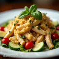 Ensalada de Pollo La Receta Cl&aacute;sica y Cremosa que Triunfa en Fiestas