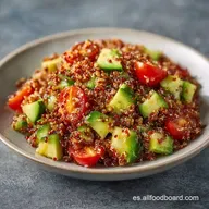 Ensalada Quinoa y Aguacate: Fresca y Nutritiva