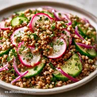 Ensalada de Trigo Sarraceno con Pepino