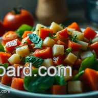 Ensalada Griega Aut&eacute;ntica: &iexcl;Receta F&aacute;cil y Deliciosa!