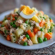 Ensaladilla Rusa Ligera Saludable: Cremosa y Nutritiva