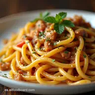 Fideos de Cordero al Comino Con Sabor Cooking