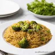Fideos con Ternera y Br&oacute;coli F&aacute;ciles Receta de la Abuela