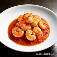 Gambas con Salsa de Langosta Receta China F&aacute;cil