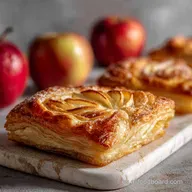 Receta con Hojaldre de Manzana: Horno-Solo Caramelizada