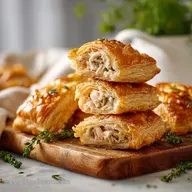 Hojaldre Relleno: Crujiente y Cremoso