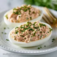 Huevos Rellenos de At&uacute;n: Caseros y Cremosos