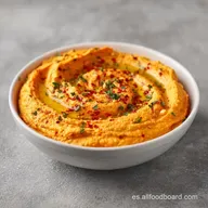 Hummus Pimiento Rojo: Aterciopelado y Nutritivo