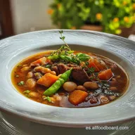 Judiones de la Granja: Caldo Mantecoso