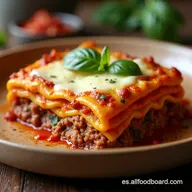Haz esta lasaa de carne f&aacute;cil Receta casera que enamora
