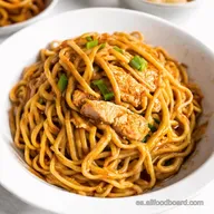 Lo Mein de Pollo de Campeonato El BEST Chicken Lo Mein EVER