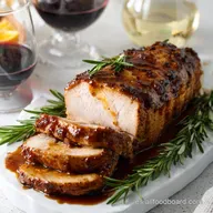 Recetas de Nochevieja: Lomo de Cerdo con Glaseado de Oporto