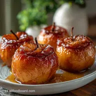 Manzanas al Horno: Caramelizadas con Vino Dulce