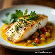 Receta de Pescado Jugoso Merluza al Horno con Ali&ntilde;o de Ajo y Guindilla F&aacute;cil