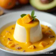 Exquisito POSTRE 2 SABORES Mousse de Mango y Maracuy&aacute;