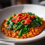 Pasta de Lentejas Roja en 25 Minutos