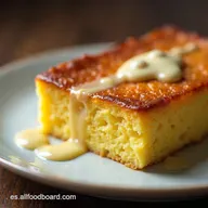 Pastel de Pl&aacute;tano de Sart&eacute;n Receta F&aacute;cil y Caramelizada sin Horno