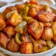 Patatas A Lo Pobre al Horno