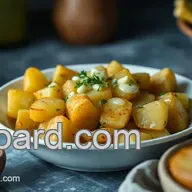 Patatas al Cabrales Receta Patatas: &iexcl;Tapa Asturiana Cremosa!