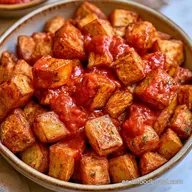 Patatas Bravas Crujientes