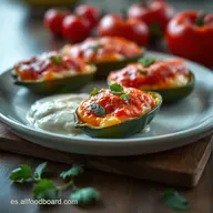 Pimientos Rellenos: &iexcl;Bacalao a la Vizca&iacute;na que enamora!