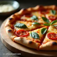 Pizza de Cine La mejor y m&aacute;s f&aacute;cil con borde relleno