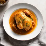 Pollo al Ajillo Casero con Jerez Receta F&aacute;cil