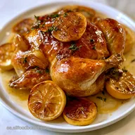 Pollo Asado Jugoso para 4 Personas