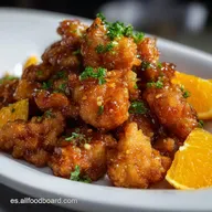 A La Naranja: Pollo Crujiente y Meloso con Salsa C&iacute;trica