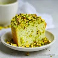Queque de Pistacho Casero: Miga Aterciopelada