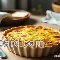 Quiche Lorraine "A la Espa&ntilde;ola": Receta F&aacute;cil y Deliciosa