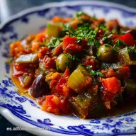 Receta Pisto Andaluz Tradicional para 4 Raciones